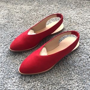 COS Sling Back Leather Flats